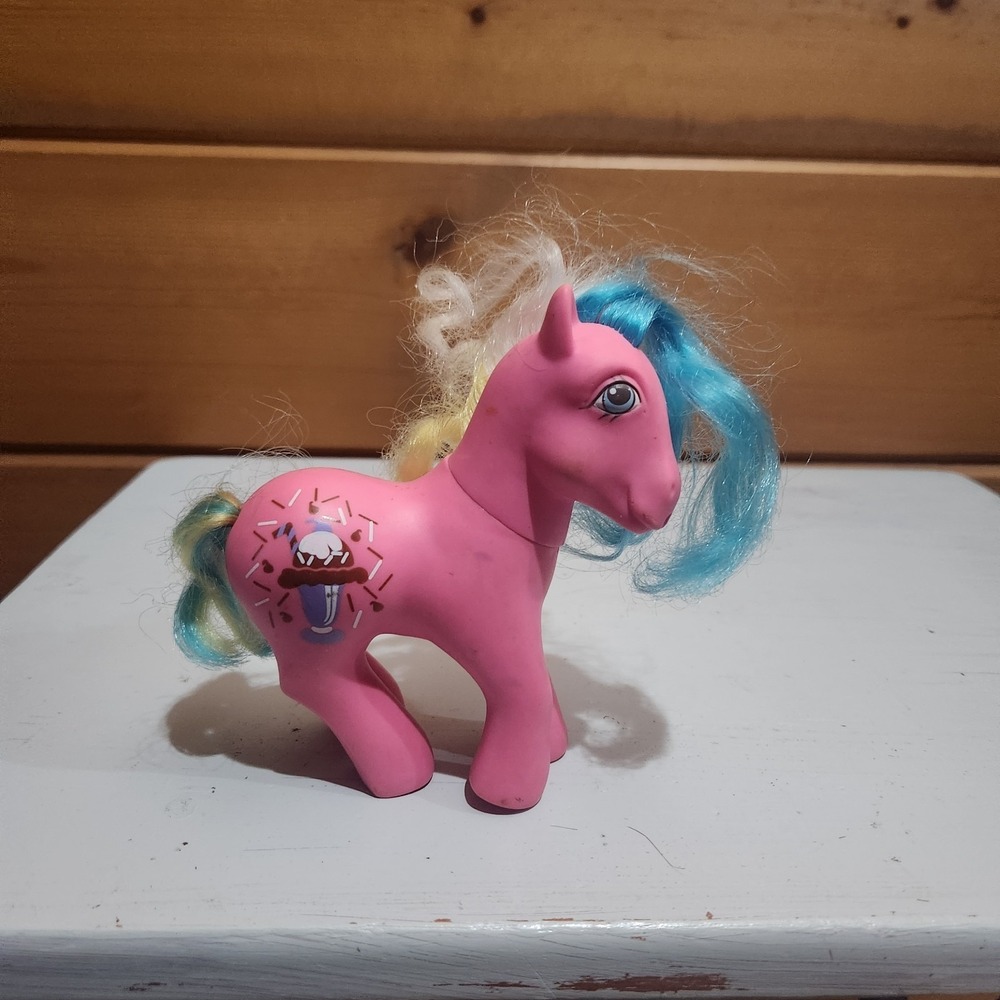 My Little Pony G1 Chocolate Delight 1987 Sippin Soda Series
